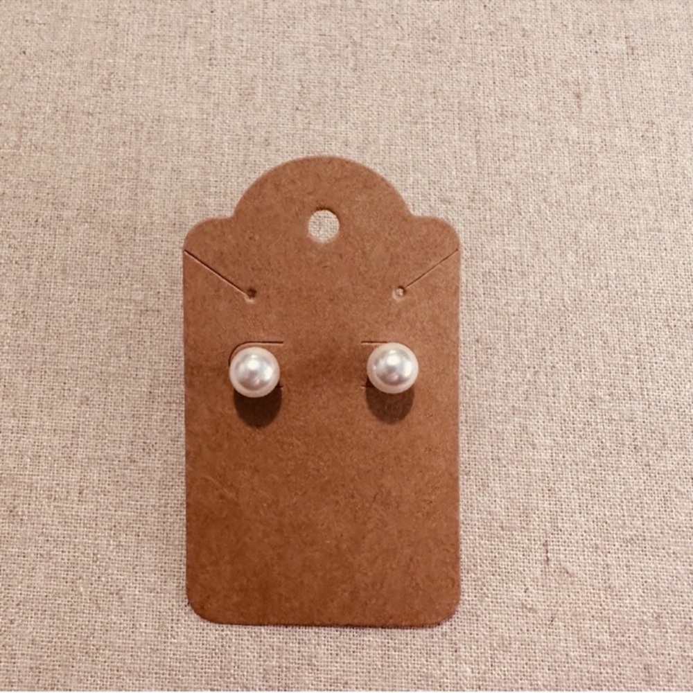 Boutique | Earrings | Pearl Studs - Picture 3 of 6